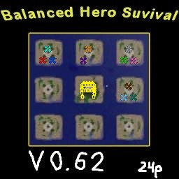 Balanced Hero Survival v0.62 24p
