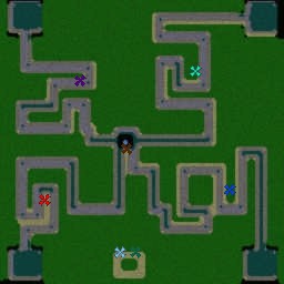4-way Maze Tower Defense v6.06