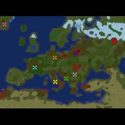 World War II Strategy Map Ver 1.9b