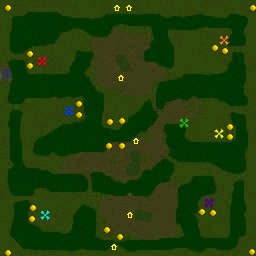 Ultimate DeathMatch Map 1 Ashenvale