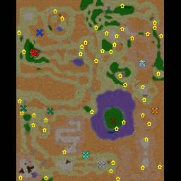 Dragonball Z - All Sagas Super Map