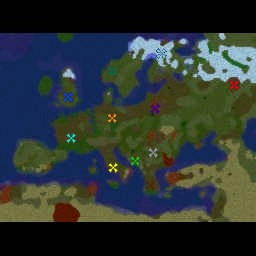 World War II Strategy Map Ver 2.5