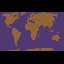 Blank Outline Earth World Template