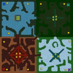 Four LandScape Battle