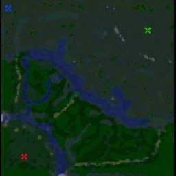 DotA River Map